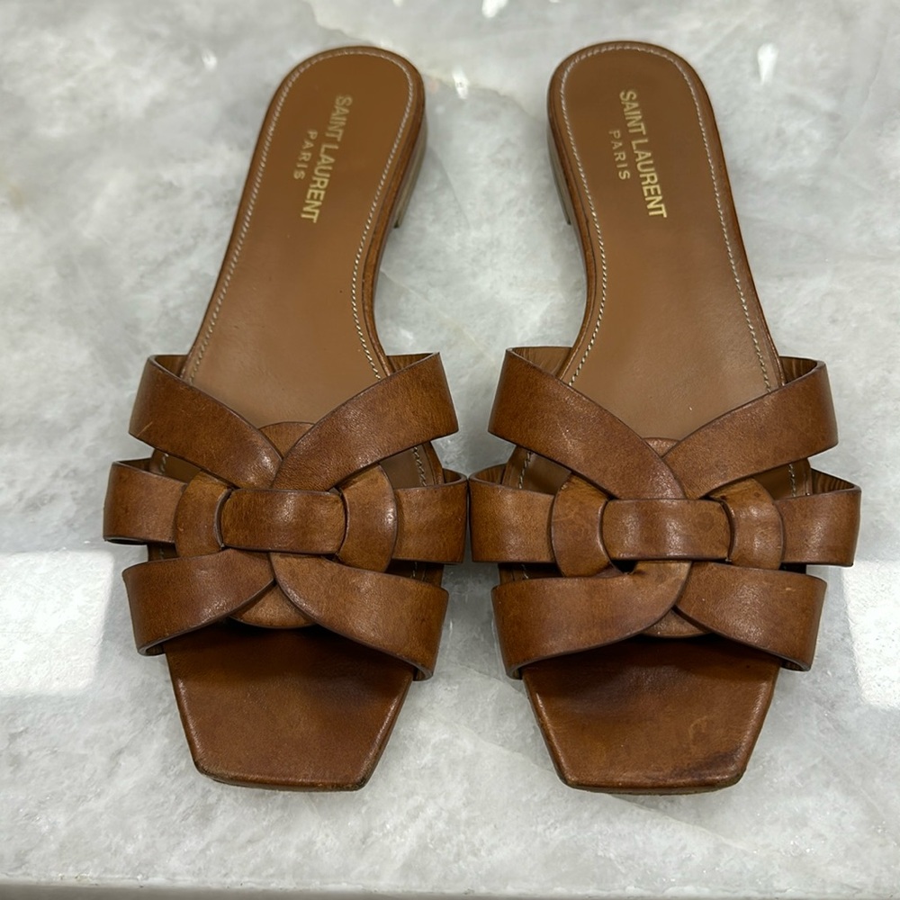 Saint Laurent tribute sandal
